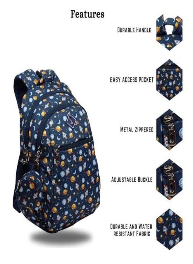 ليجو حقيبة ظهر مدرسية من ليغو مقاس 14 بوصة بتصميم خيالي للأولاد والبنات | حقيبة ظهر عادية للأطفال - Image 3